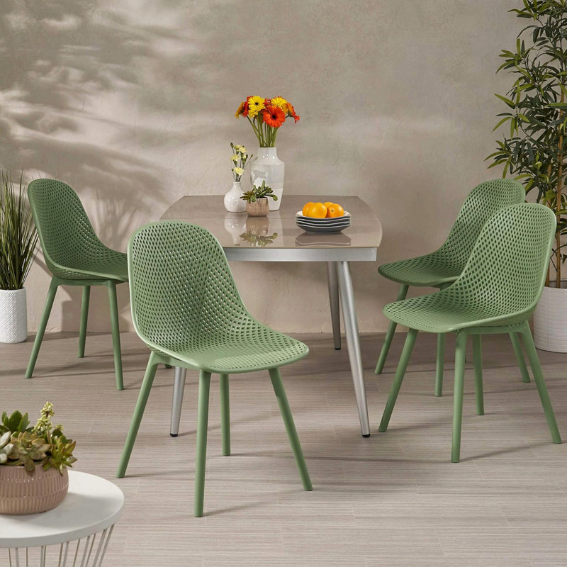 FAUTEUIL POSEY (ENSEMBLE DE 4), Vert