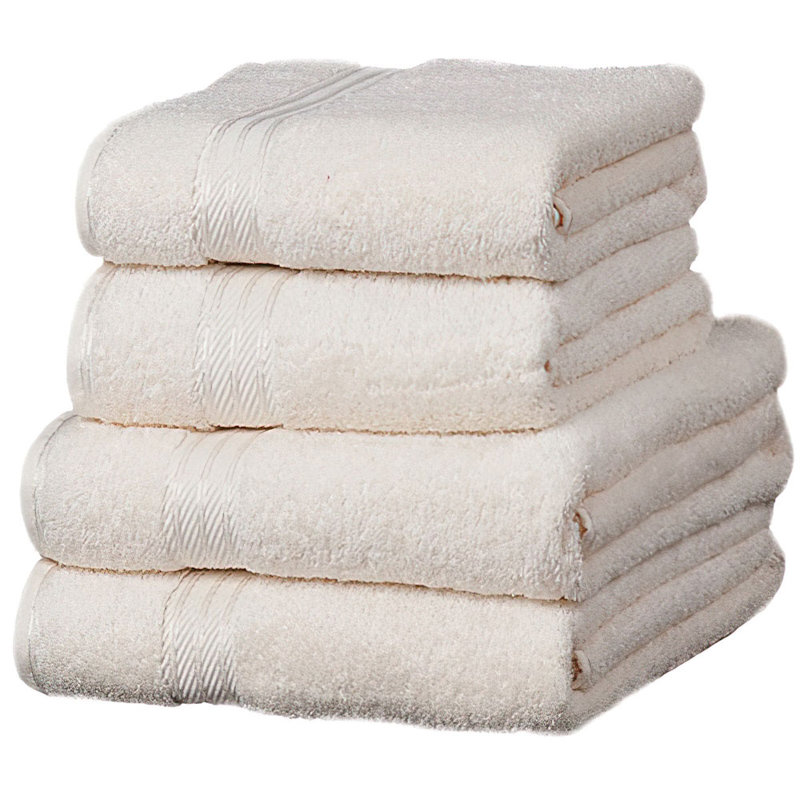 Audras Midweight Hand Towel, Ivory
