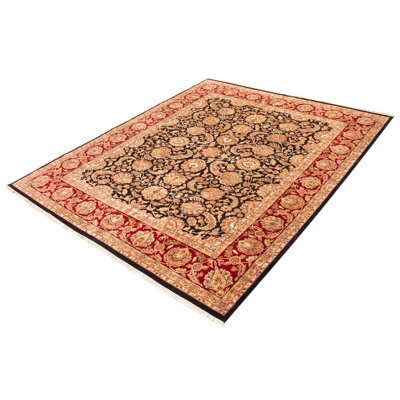 Tapis noir Sultanabad 11 po 10 po x 15 po 2 po