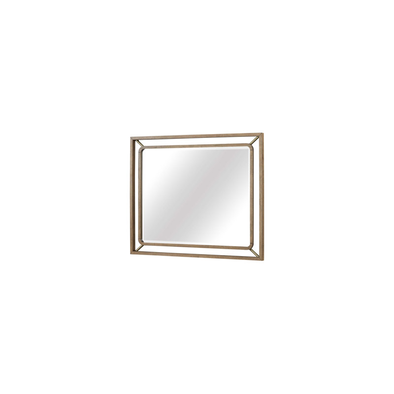 Miroir au fini latté