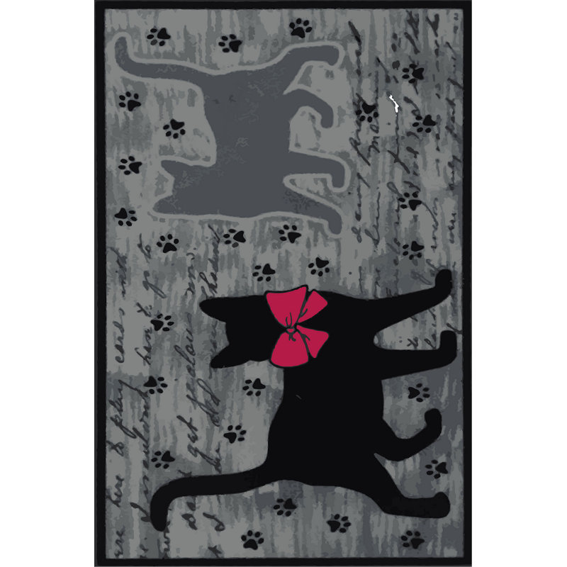 Durable 3D Printed Area Rug, 50 x 80 cm (1.6 x 2.6 ft), 100% Polyester, 650 g/m² | Non-Slip PVC Dot Underside, Machine Washable, Soft Pile Height: 0.3 in | Perfect for Living Rooms, Bedrooms, & Kids’ Spaces