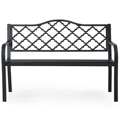 Rocha Steel Park Bench