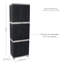 Armoire de rangement verrouillable avec 4 tablettes réglables - 71 po (1,8 m)-1873153373