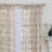 Gestel 100% Cotton Light-Filtering Geometric Curtain Panel with Rod Pocket Top and Hidden Back Tabs -1262250444-1262250446