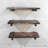 Iron Pipe Shelf Bracket