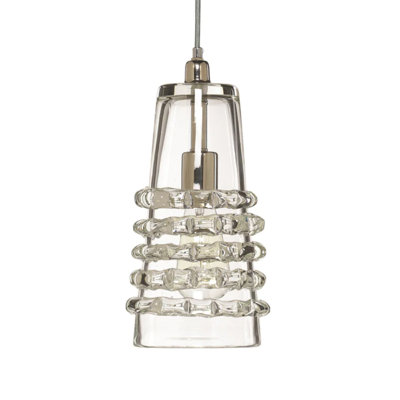 Luminaire suspendu en pot 1 lumière Ribbon