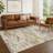 Machine Washable Indoor/Outdoor Chantille ACN2595 Abstract Rug-2118604677-2118604672