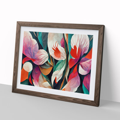Floral Abstract Vol.4 - Single Picture Frame Print