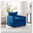 Fibre de carbone bleue