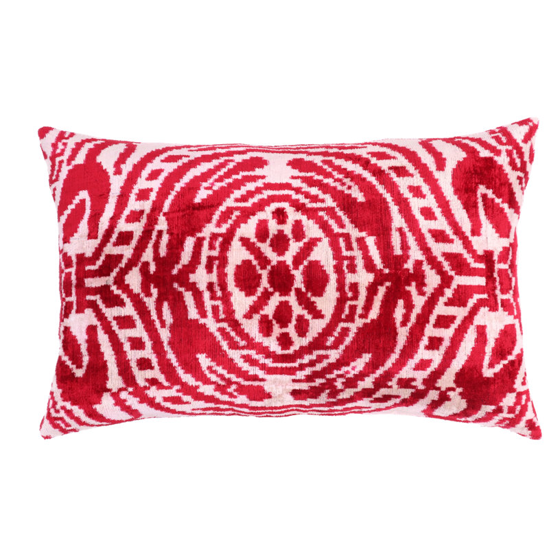 Lumbar Pillow Cover & Insert, Damask