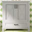 Meuble-lavabo simple 30 po avec comptoir en céramique-1685303094