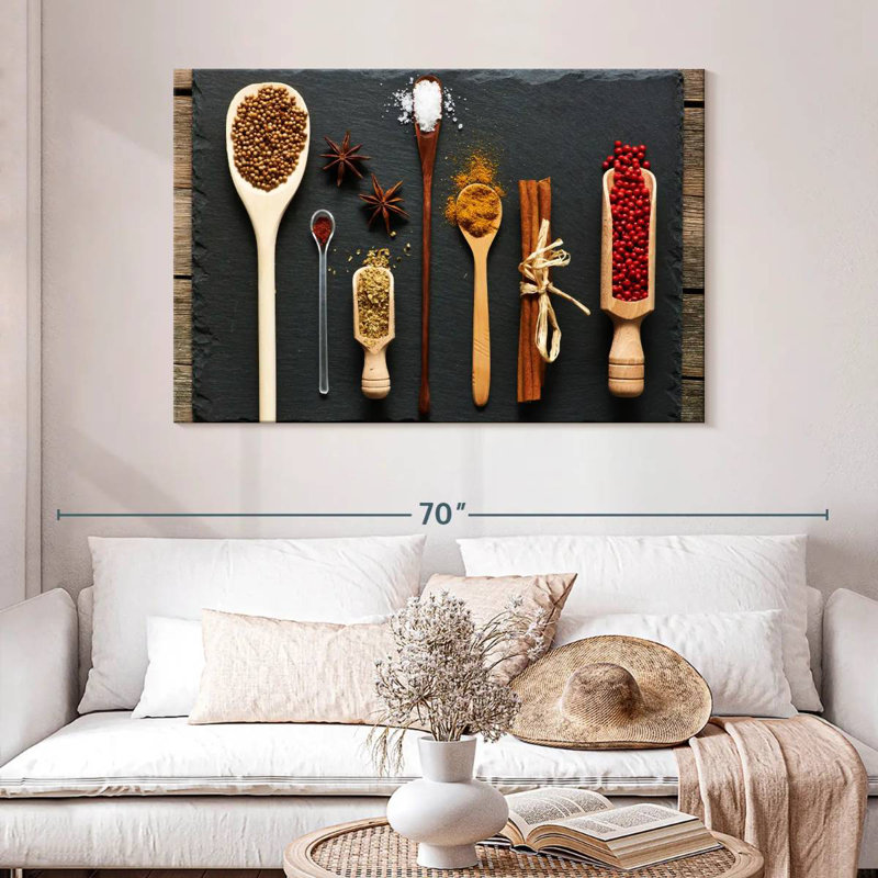 Yarlin Kitchen Spices, 32" H x 48" W
