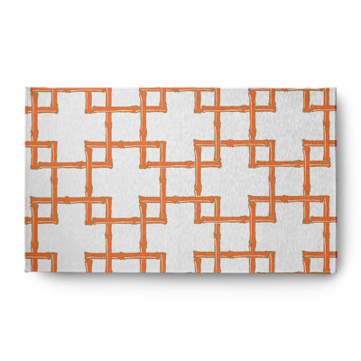 Tapis en chenille bambou