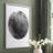 Graphite Moon I Framed Print - Solid Wood-364547611-364547615