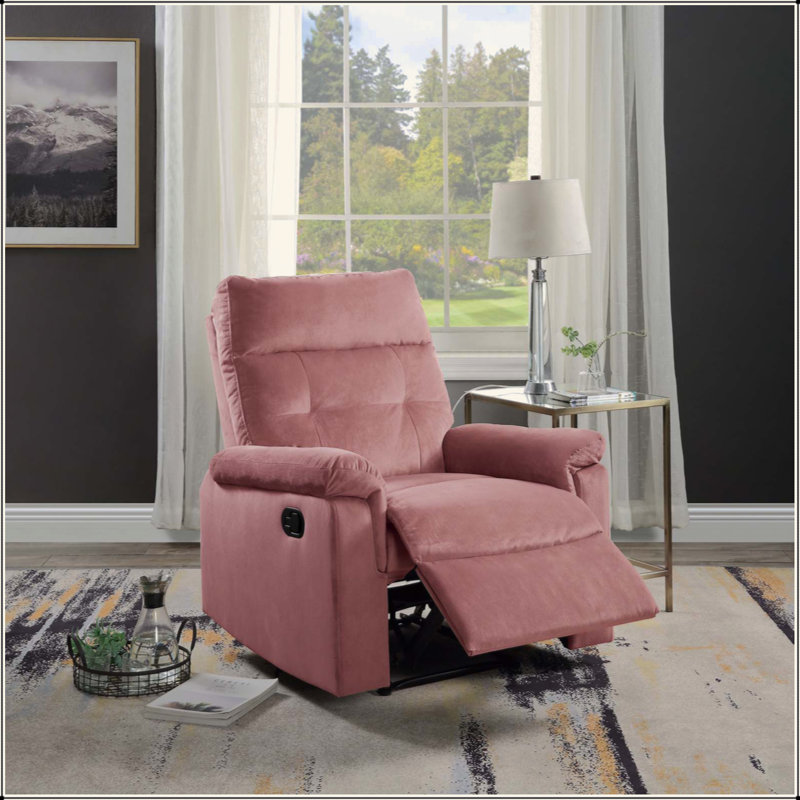 Fauteuil inclinable manuel confortable pour la détente et les loisirs