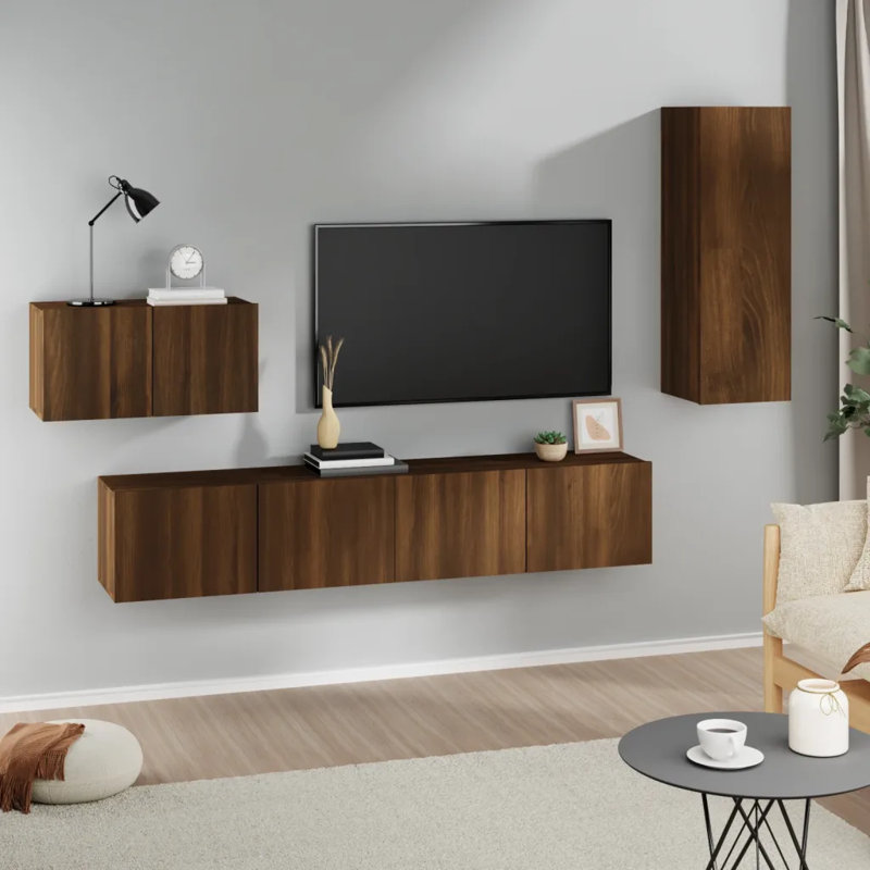Siegfried TV Stand, Smoked Oak, 160cm