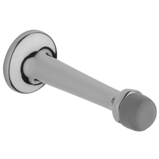 Brass Baseboard Stop, Satin Black