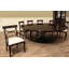 Round Mahogany Wood Dining Table