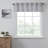 Sawyer Mill Striped Cotton Tailored Window Valance in-993224181
