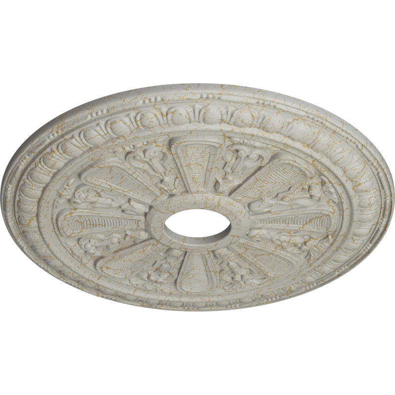 Médaillon de plafond Bristol de 23 1/2 po x P 3 7/8 po x P 1 po (convient aux auvents jusqu'à 3 7/8 po)