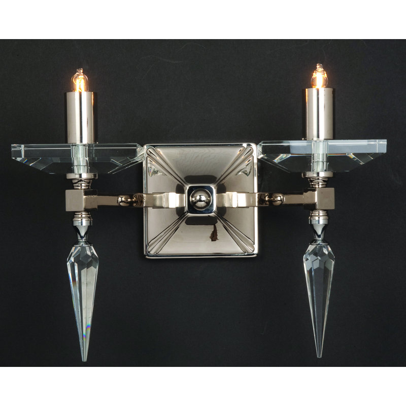 Kenbridge Steel Candle Wall Light