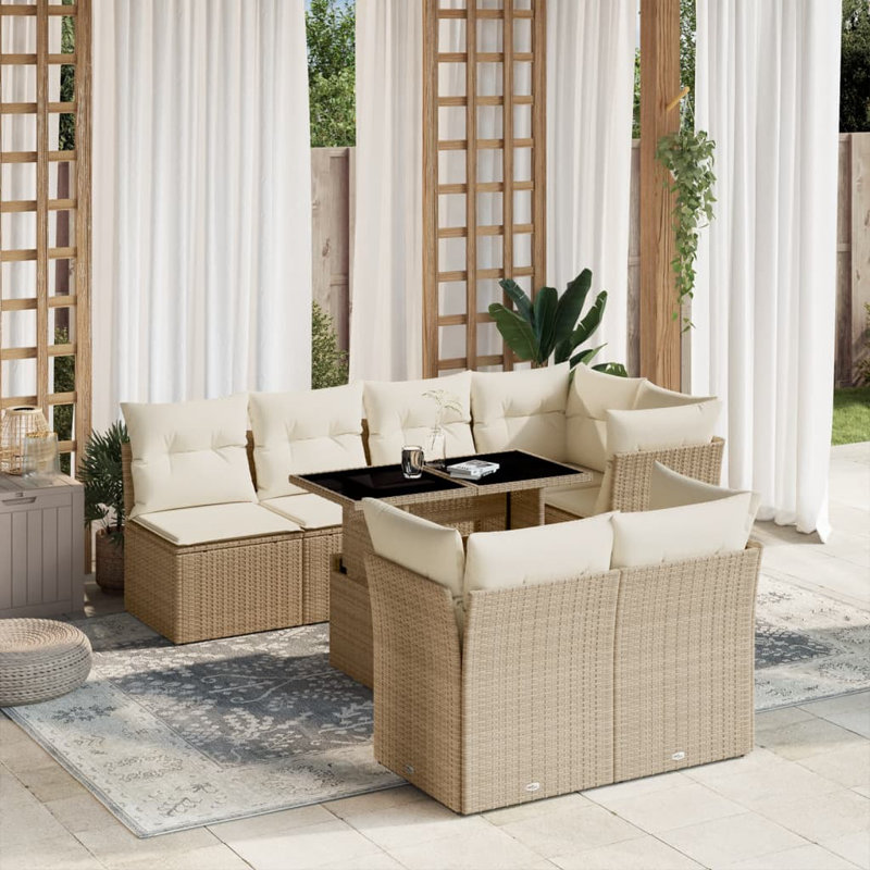 Ensemble de canapé de jardin Vidaxl
