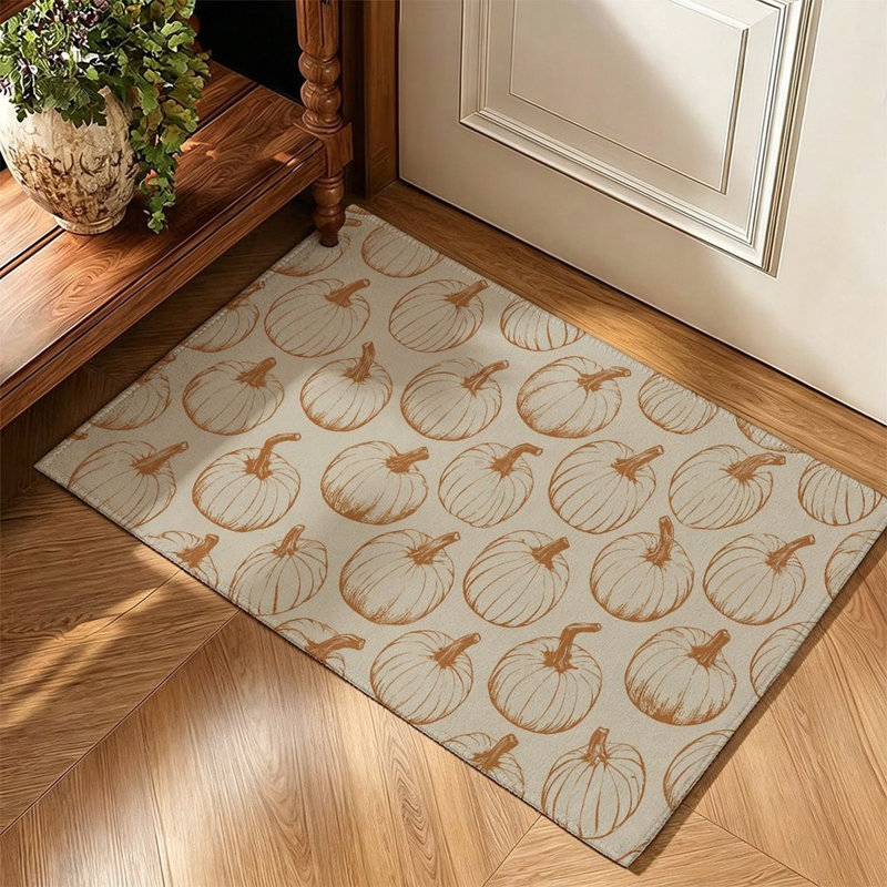 Tapis antidérapant beige 47 po x 31 po