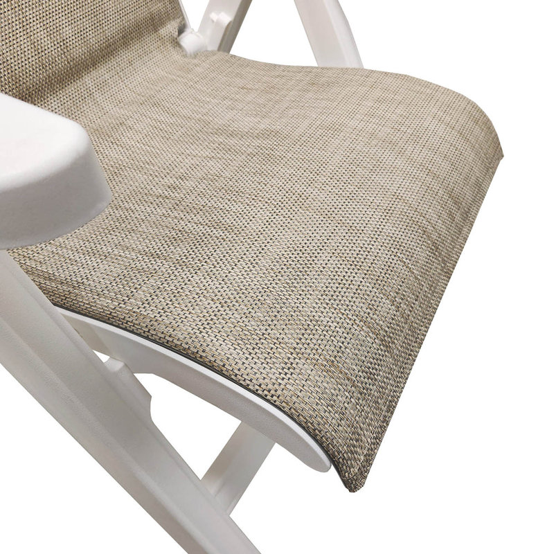 Chaise de plage pliante Jamaïque, Paille