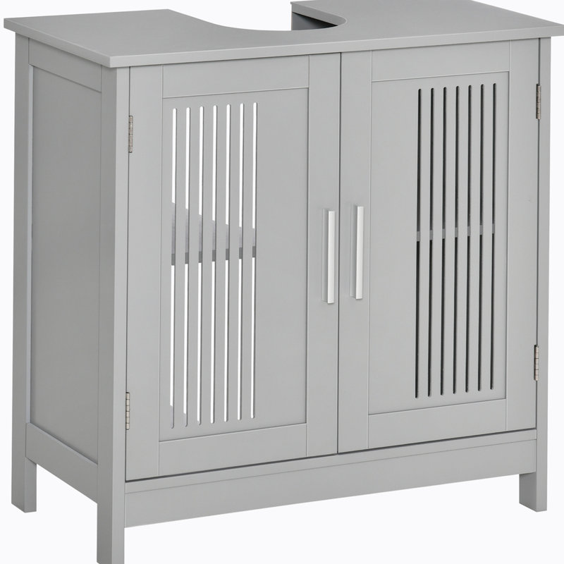 Base de meuble-lavabo simple 23,50 po seulement, Gris