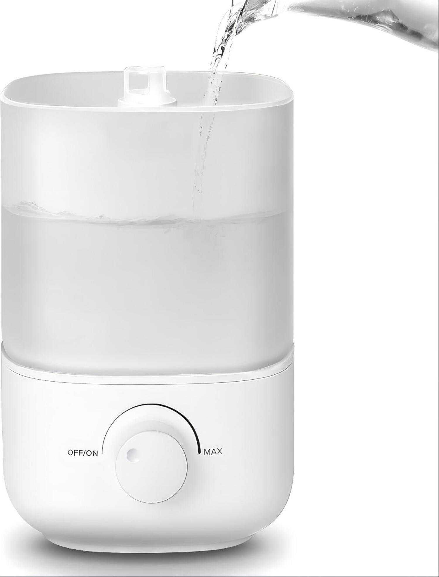XIAOLINXINXI Top-Filling Silent Humidifier, 2.5L Large Capacity ...