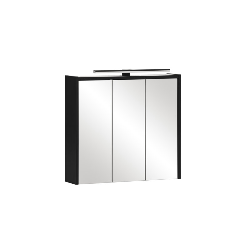 Bentzion 65mm W 62.7mm H Wall Mounted Required Medicine Cabinet Mirror 6 Adjustable