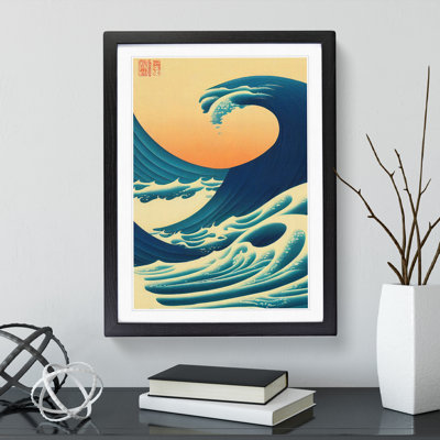 Traditional Japanese Wave No.6 - Wall Art