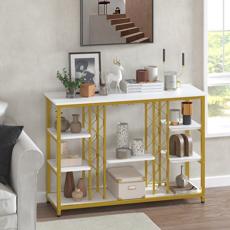 Jabraylin 47.2'' Console Table, White