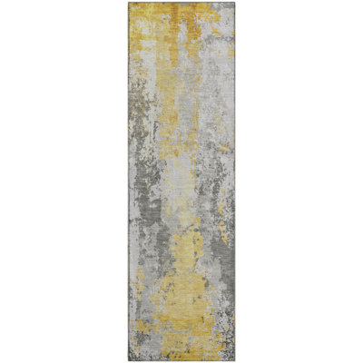 Premium Machine Washable Stallings AMF1848 Abstract Rug