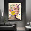 Reproduction d'art encadré noir rétro-947199848
