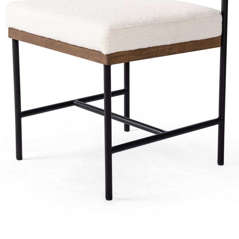 Popovich Dining Chair-Savile Flannel, Fayette Cloud