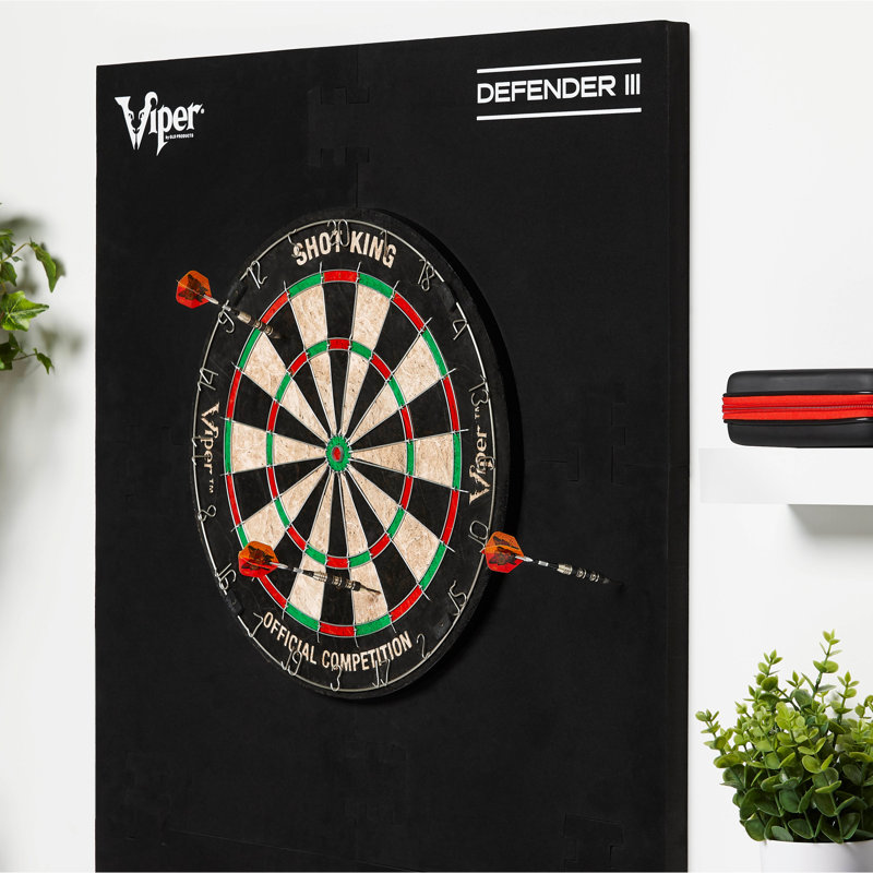Panneau de fléchettes Viper Wall Defender III, Black