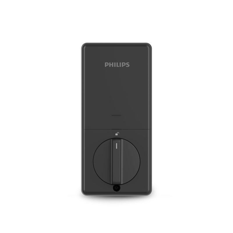 Serrure à pêne dormant intelligent Philips Wi-Fi avec plusieurs méthodes d'accès, y compris lecteur d'empreintes digitales
