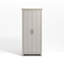 Limestone 2 Door Manufactured Wood Wardrobe-711997962