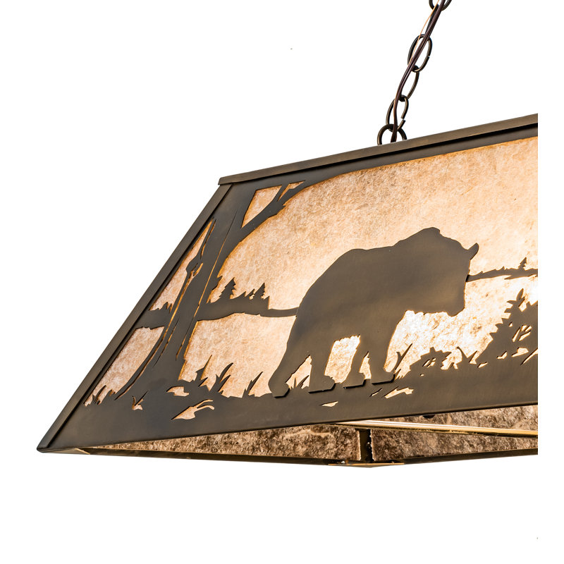 Bear at Lake 9 - Light Pendant