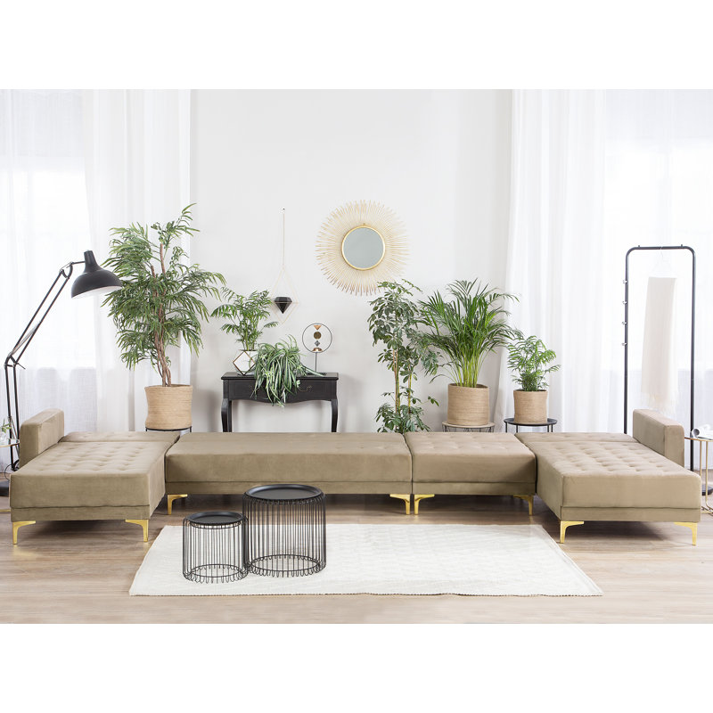 Depardieu 6 Seater Large Corner Sofa 