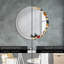 Huldar Glass Flat Wall Mirror