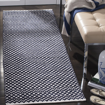 Alpizar Flat Weave Cotton Geometric Rug