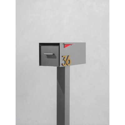 Malone Post Mounted Steel Mailbox