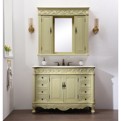 Ensemble de meuble-lavabo simple 48 po Aurillac