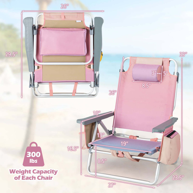 Chaise de plage Shaliya