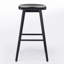 Tabouret de bar en bois massif Danel-927250378-877360256