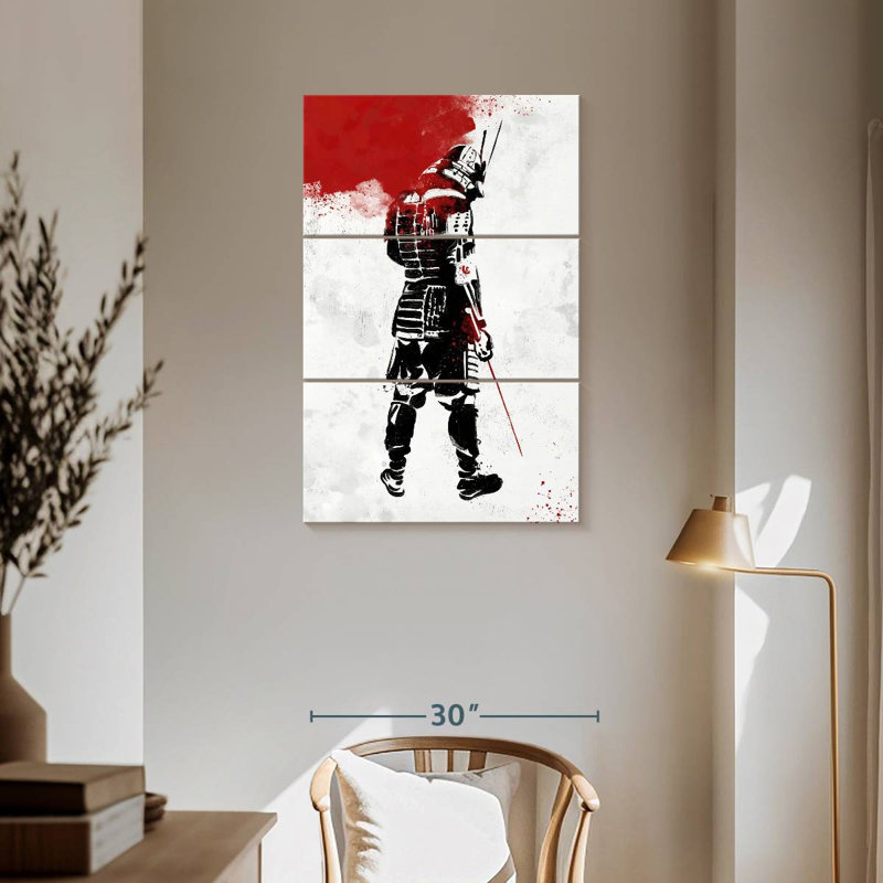 Sireci Samurai Warrior, 57" H x 36" W