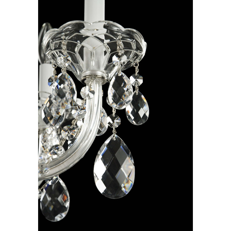 Sterling 7 - Light Chandelier, Clear Spectra Crystal