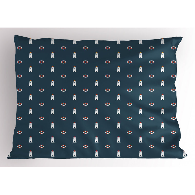 Narwhal Cotton Blend Machine Tufted Sham Set, Twin